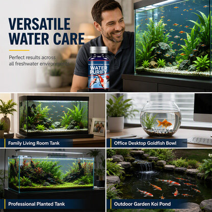 Professionelle Tabletten zur Wasseraufbereitung für Aquarien🦠