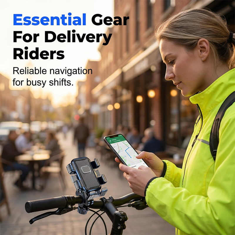 Anti-Shake Bike & E-Bike Phone Mount