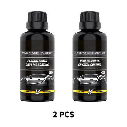 50 ml Kristallbeschichtung für Kunststoffteile mit Schwämmen💎🚗