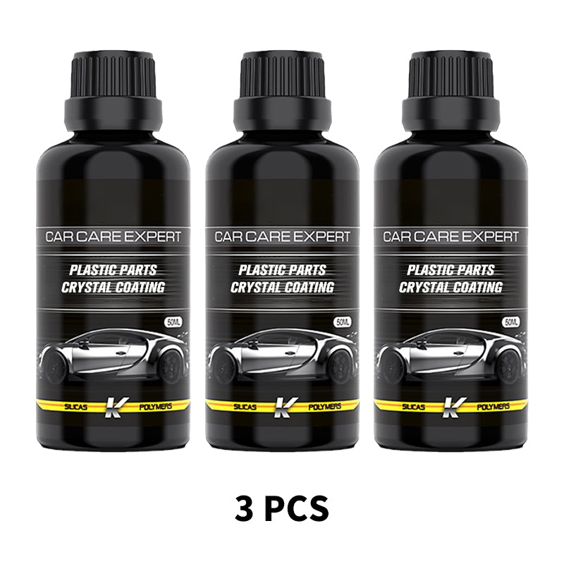50 ml Kristallbeschichtung für Kunststoffteile mit Schwämmen💎🚗
