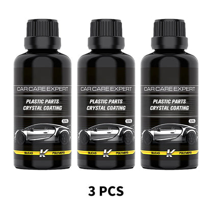50 ml Kristallbeschichtung für Kunststoffteile mit Schwämmen💎🚗