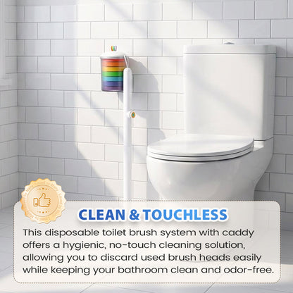 ✨JETZT 50 % RABATT!!✨Einweg-Toilettenbürsten-System mit Halterung