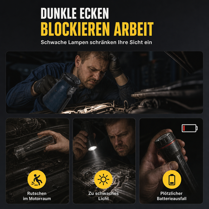 Tragbare multifunktionale Arbeitsleuchte für den Außenbereich🔦✨