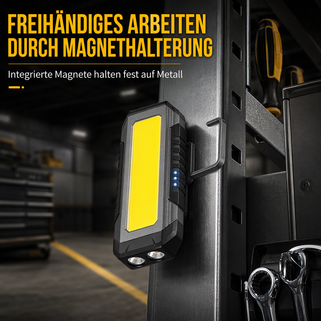 Tragbare multifunktionale Arbeitsleuchte für den Außenbereich🔦✨