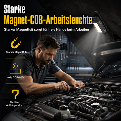 Tragbare multifunktionale Arbeitsleuchte für den Außenbereich🔦✨