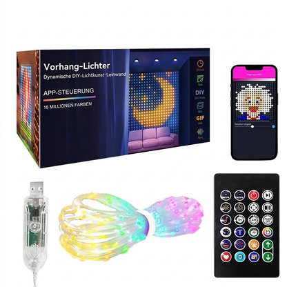 📢📢50% RABATT !!⏰Wasserdichte LED Vorhänger Lichterkette