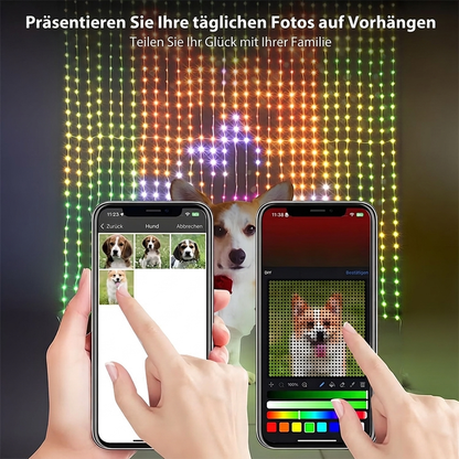 📢📢50% RABATT !!⏰Wasserdichte LED Vorhänger Lichterkette
