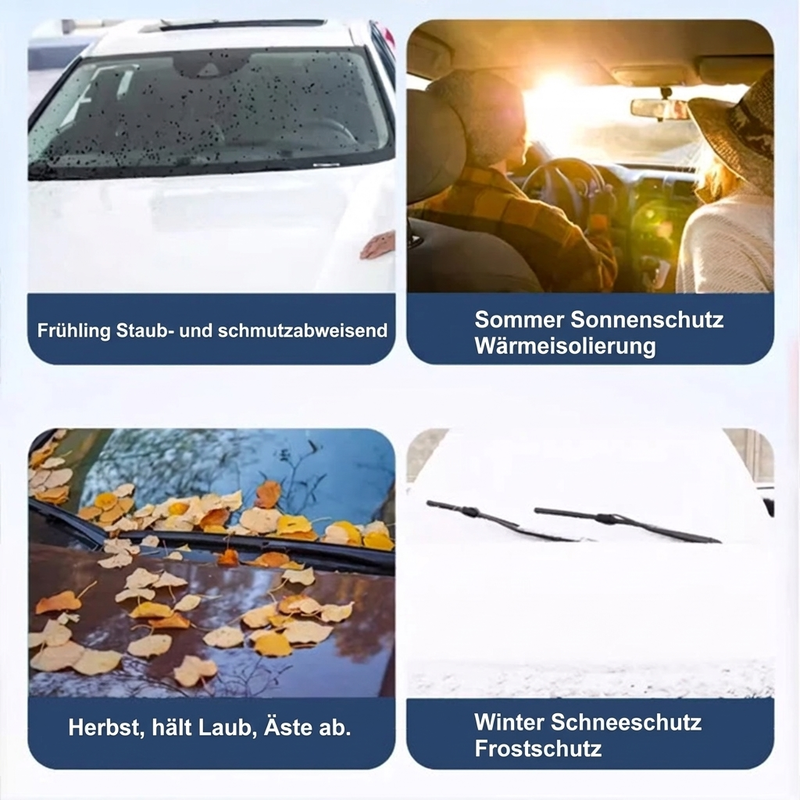 50% RABATT !!⏰Autoscheibenabdeckung mit Saugnäpfen