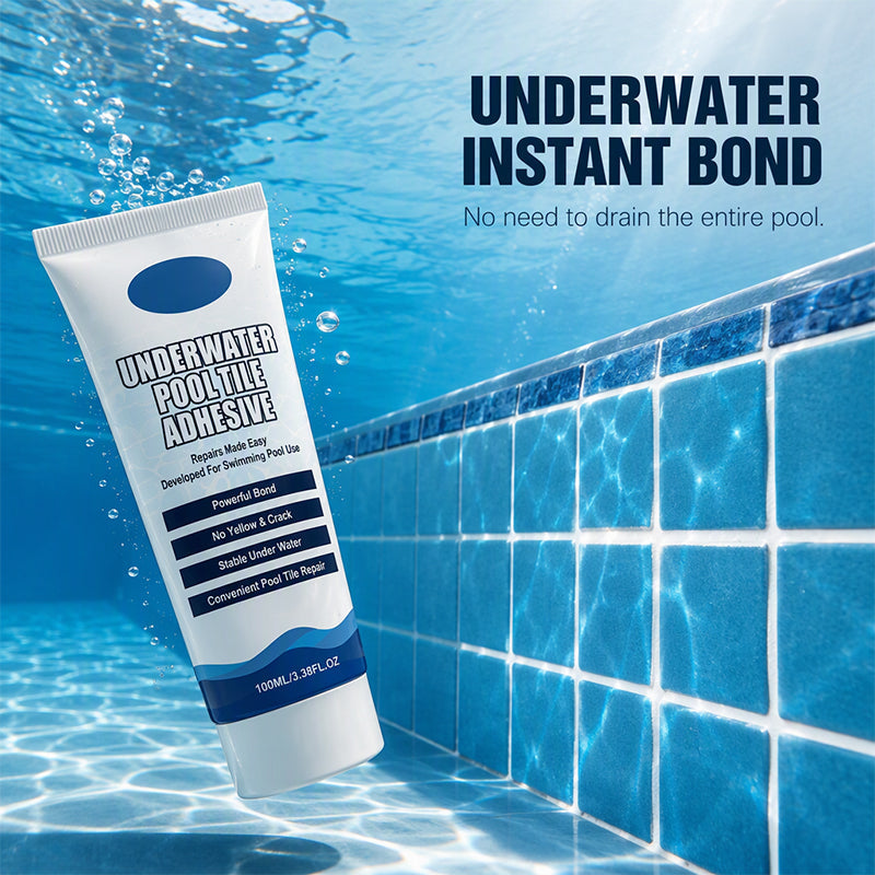 💥 2 KAUFEN, 1 GRATIS + 50 % RABATT!🥳Hochfester Kleber für Unterwasser-Poolfliesen