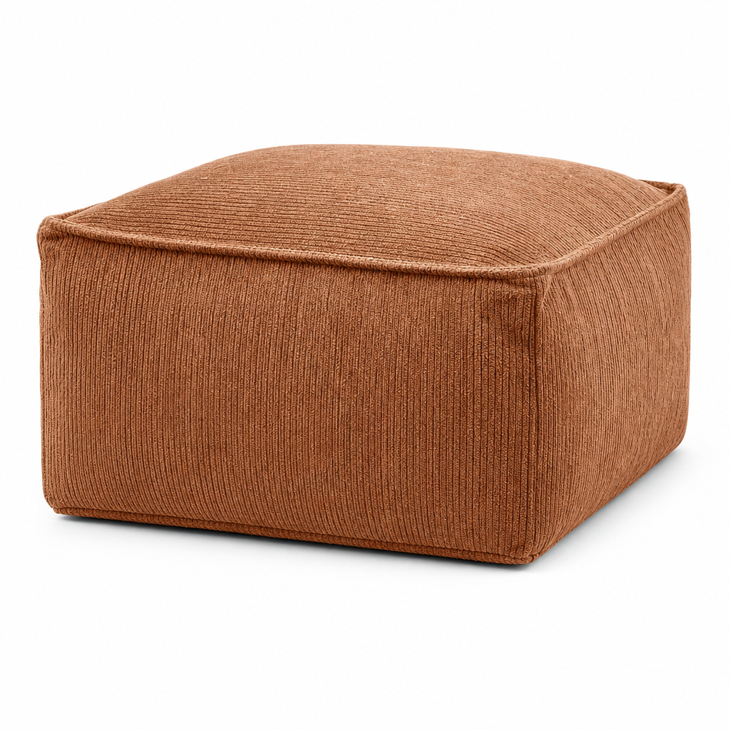 ⏳ Zeitlich begrenzter Rabatt von 50 % ⏰ Aufbewahrungs-Hockerbezug: Füllbar mit Kleidung, breiter Reißverschluss, waschbar, 45 x 45 x 23 cm 🧺🛋️