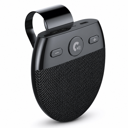 ⏰SP11 Auto-Sonnenblende Bluetooth Freisprecheinrichtung mit vibrationsaktiviertem automatischem Einschalten, A2DP-Unterstützung und Sprachansage der Anrufer-ID