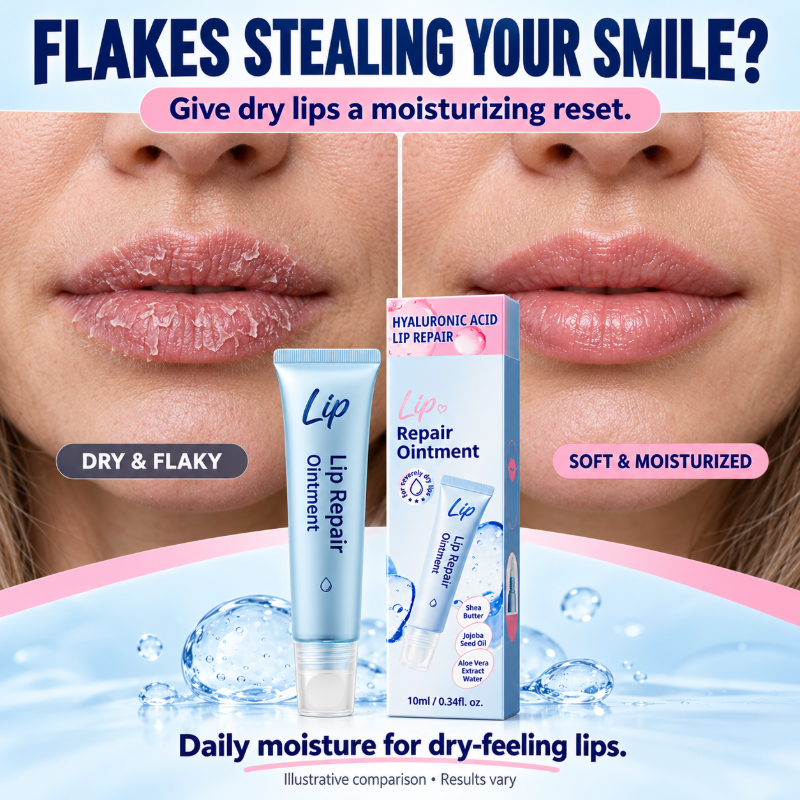 Feuchtigkeitsspendendes Lippenpflege-Gel für trockene, rissige Lippen✨💋