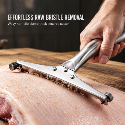 Handgefertigter Metall-Schweinehaarschaber für den Haushalt und die Küche🐟✨