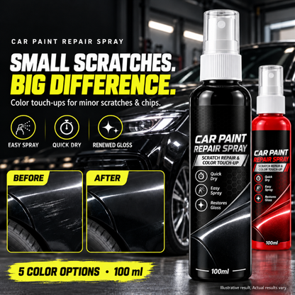 🎁🔥 In verschiedenen Farben erhältlich – Kratzer-Reparaturspray für Autos, für leichte Kratzer und schnelle Ausbesserungen. 🥰