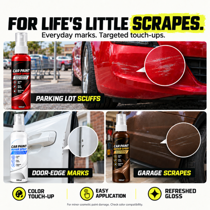 🎁🔥 In verschiedenen Farben erhältlich – Kratzer-Reparaturspray für Autos, für leichte Kratzer und schnelle Ausbesserungen. 🥰