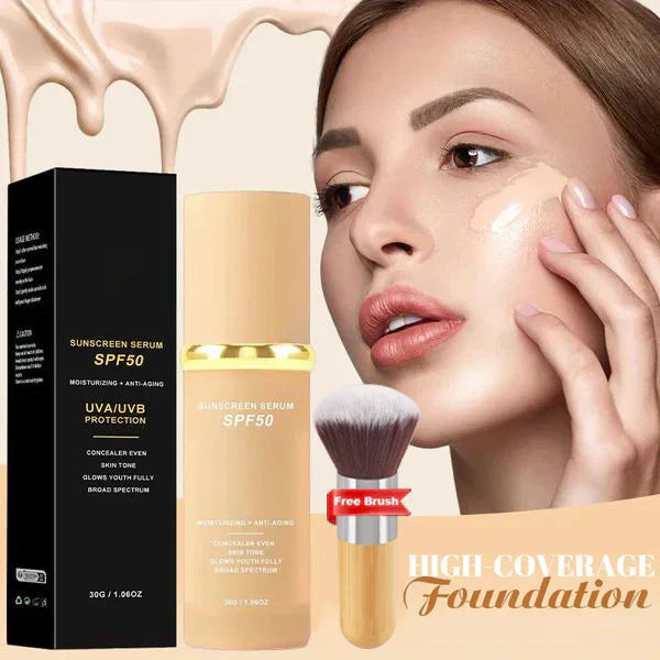 4-in-1 Perfecting Foundation – High Coverage, SPF & All-Day Hydration